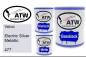 Preview: Volvo, Electric Silver Metallic, 477: 1L Lackdose + 1L Klarlack + 500ml Härter - Set, von ATW Autoteile West.